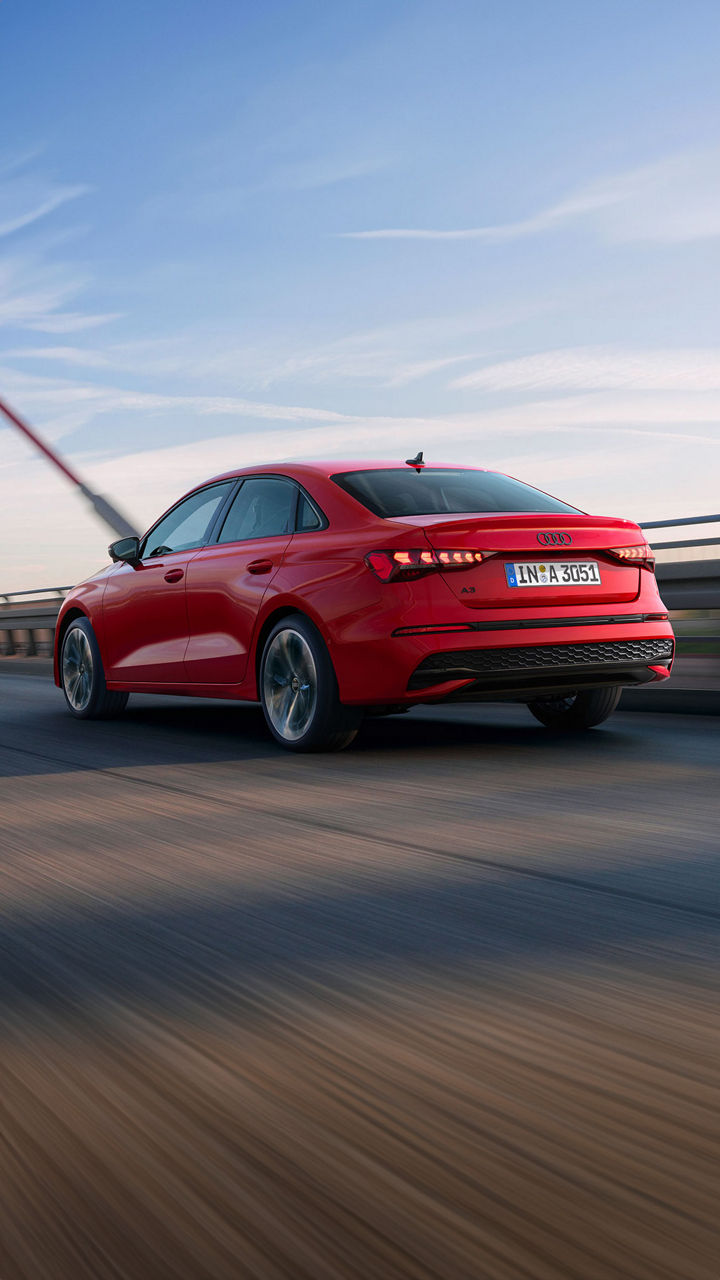 Audi A3 Sedan side view