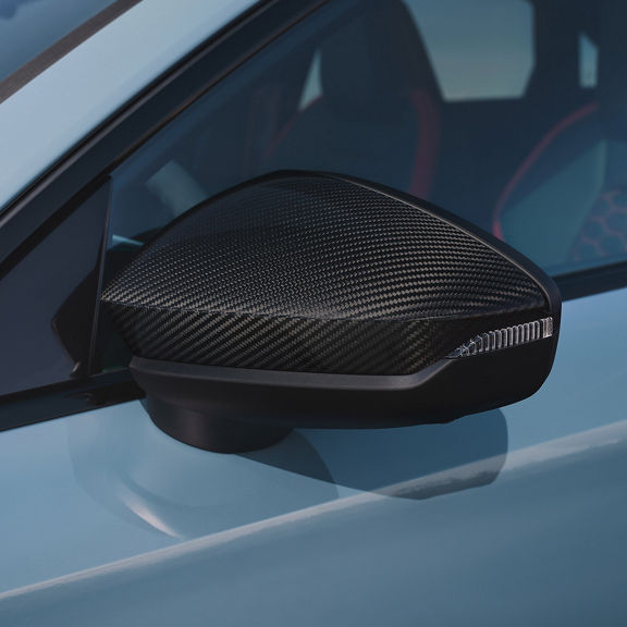 Carbon exterior mirror housings