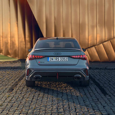 RS 3 Sedan back