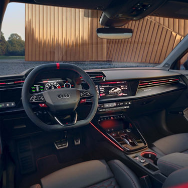 RS 3 Sedan steering wheel