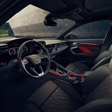 Audi S3 Sportback interior lighting