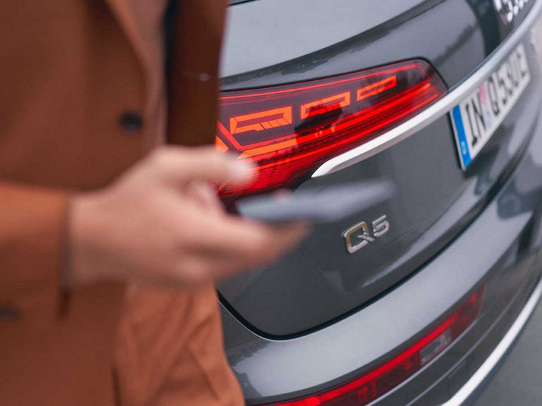 Nahansicht eines Audi Q5