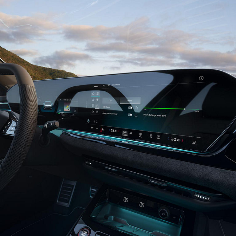 A5 e-hybrid Cockpit