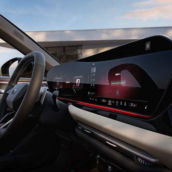 Intérieur de l’Audi A6 Avant