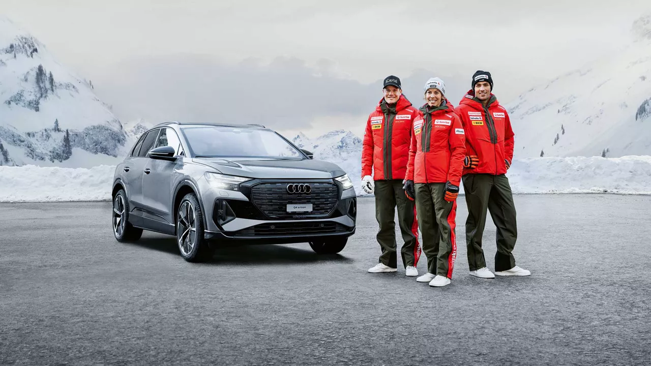 Audi Q4 e-tron Swiss-Ski