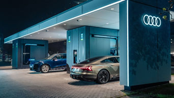 Audi charging hub Bremen