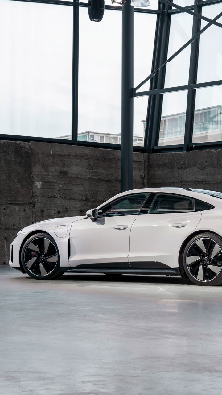 Audi e-tron GT hvid