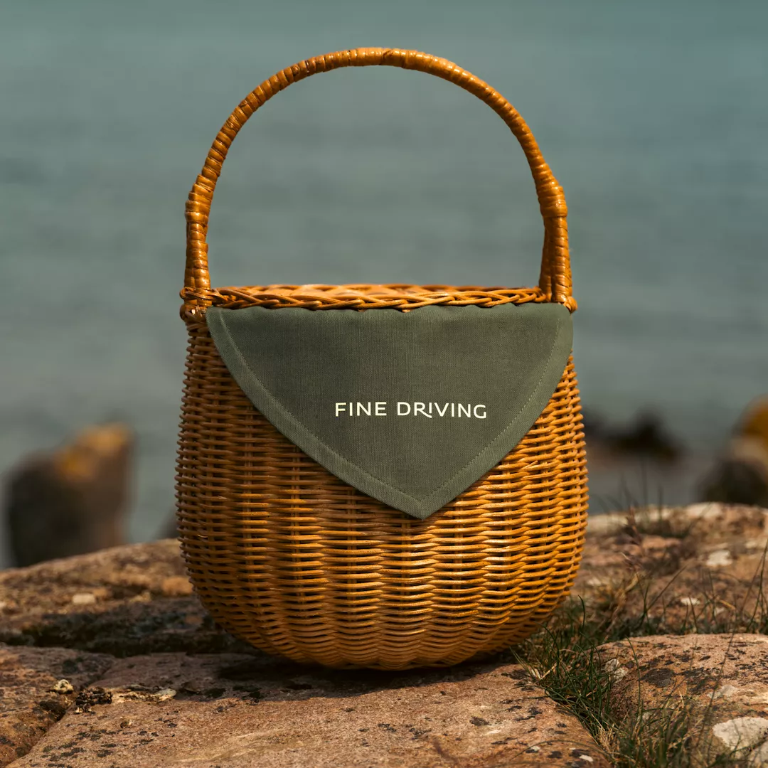 Picnic kurv ved havet