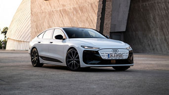 Foto de un coche 100% eléctrico de Audi.