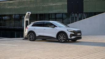 Foto de un coche 100% eléctrico de Audi.
