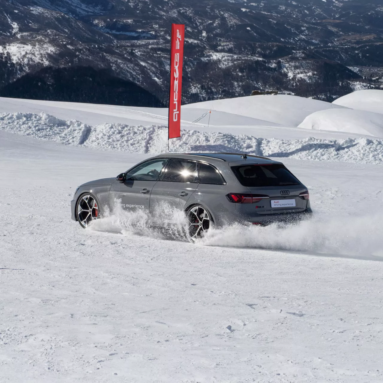 Audi winter driving experience Baqueira Beret 