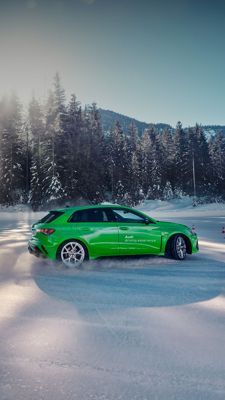 Winter Audi driving experience Sierra Nevada 