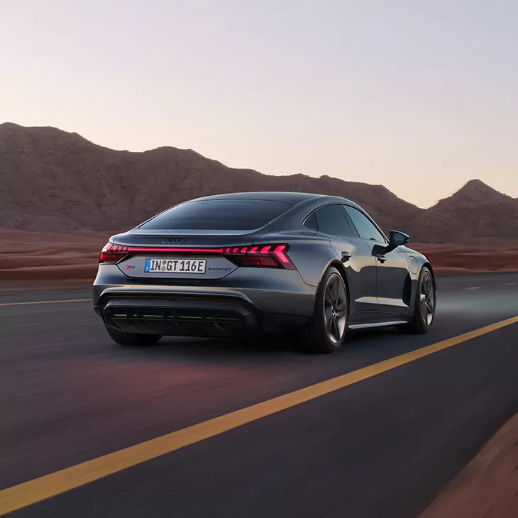 Foto de un Audi RS e-tron GT de segunda mano