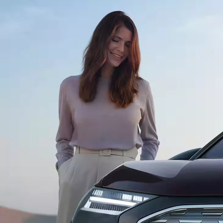 Foto sobre la garantía de una batería eléctrica de un Audi eléctrico o híbrido enchufable. 