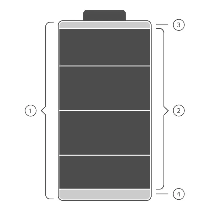 Foto de la protección que tiene una batería eléctrica de un Audi eléctrico o híbrido enchufable. 
