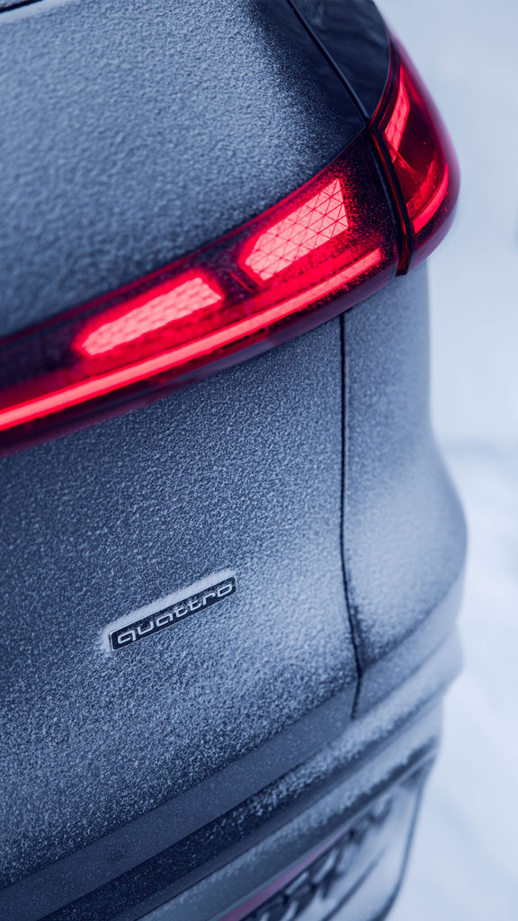 Foto de un coche con hibridación ligera de Audi.