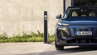 Foto del configurador de un coche Audi eléctrico.