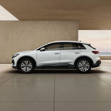 Foto de una oferta del Audi Q4 Advanced e-tron 100% eléctrico. 