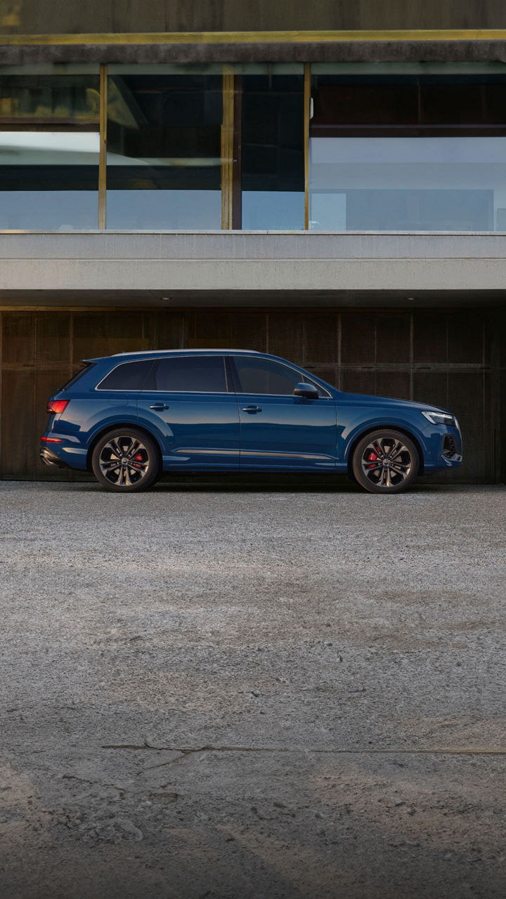 Foto del motor del Audi Q7