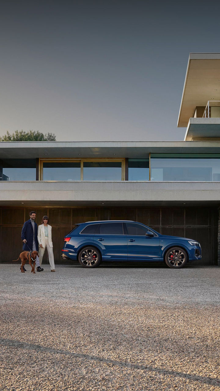 Foto de la oferta de un Audi Q7, el SUV con más espacio de la gama Superpremium de Audi. 