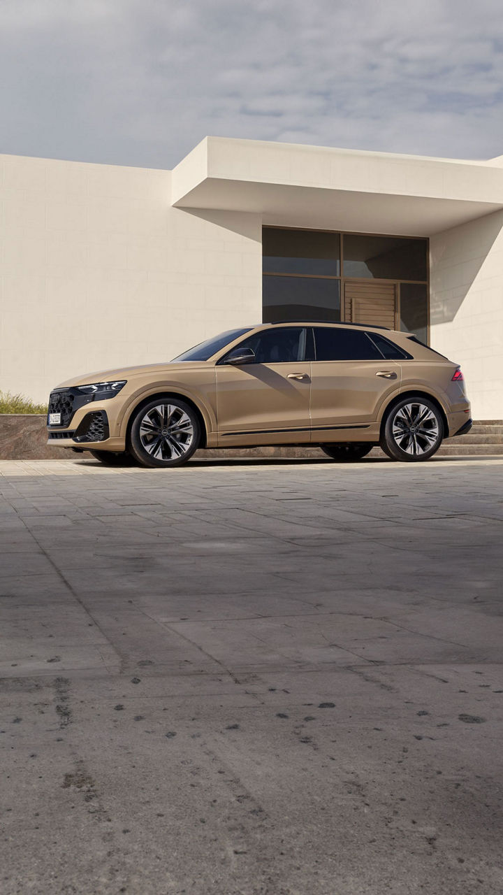 Foto del motor del Audi Q8