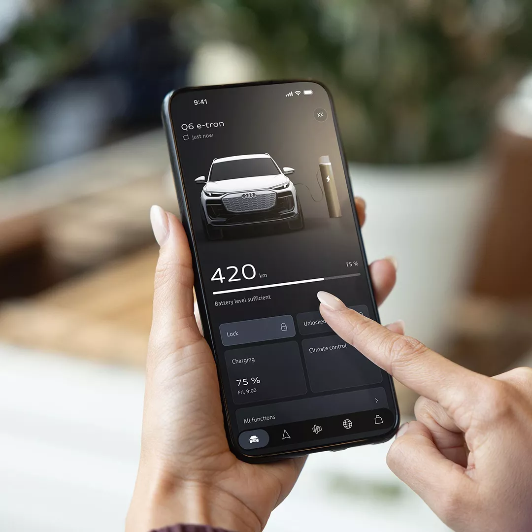 Foto del servicio myAudi.