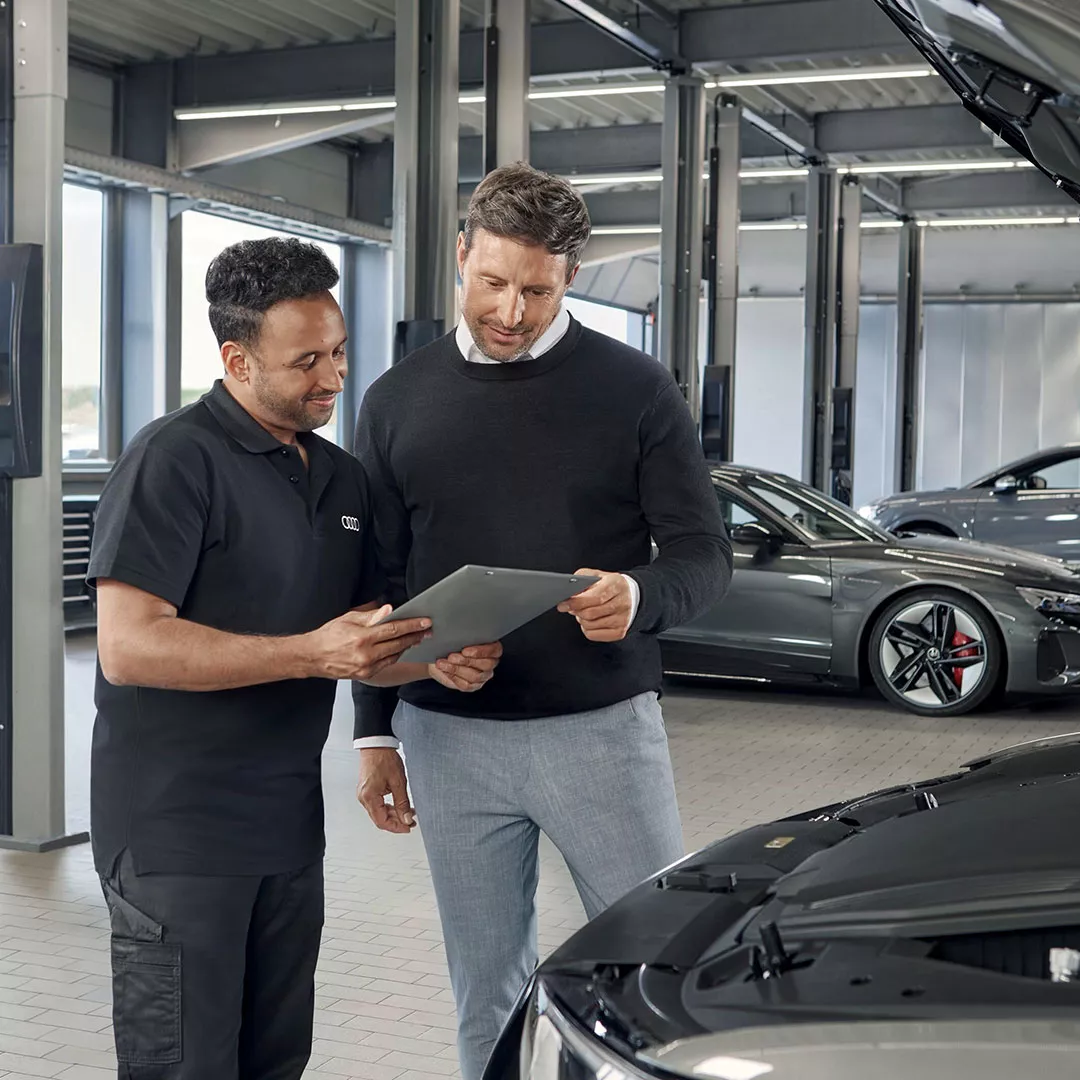 Foto de Audi e-Care, la cobertura adicional ante averías para coches Audi 100% eléctricos. 