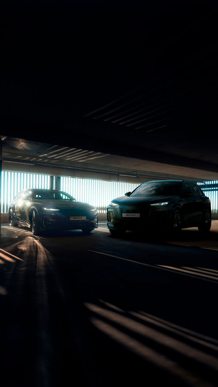 A6 e-tron ja Q6 e-tron Vorsprung edition -mallit
