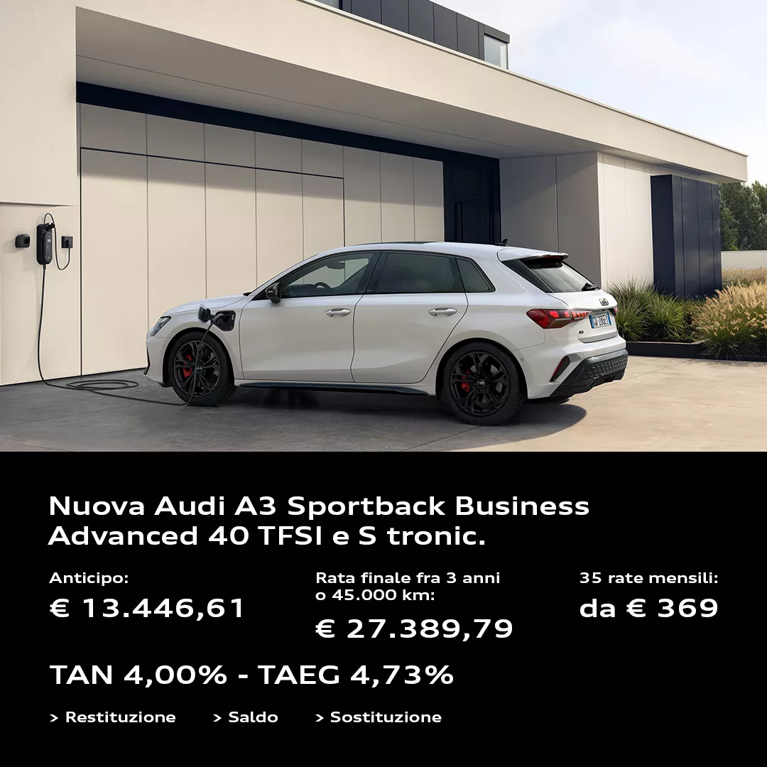 Audi Value A3 Sportback TFSI e