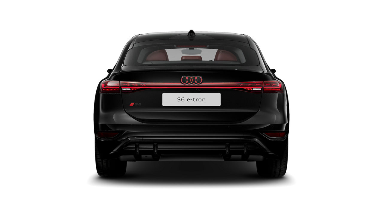 Audi S6 Sportback e-tron rear view