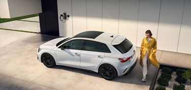 Audi A3 Sportback TFSI e zijaanzicht