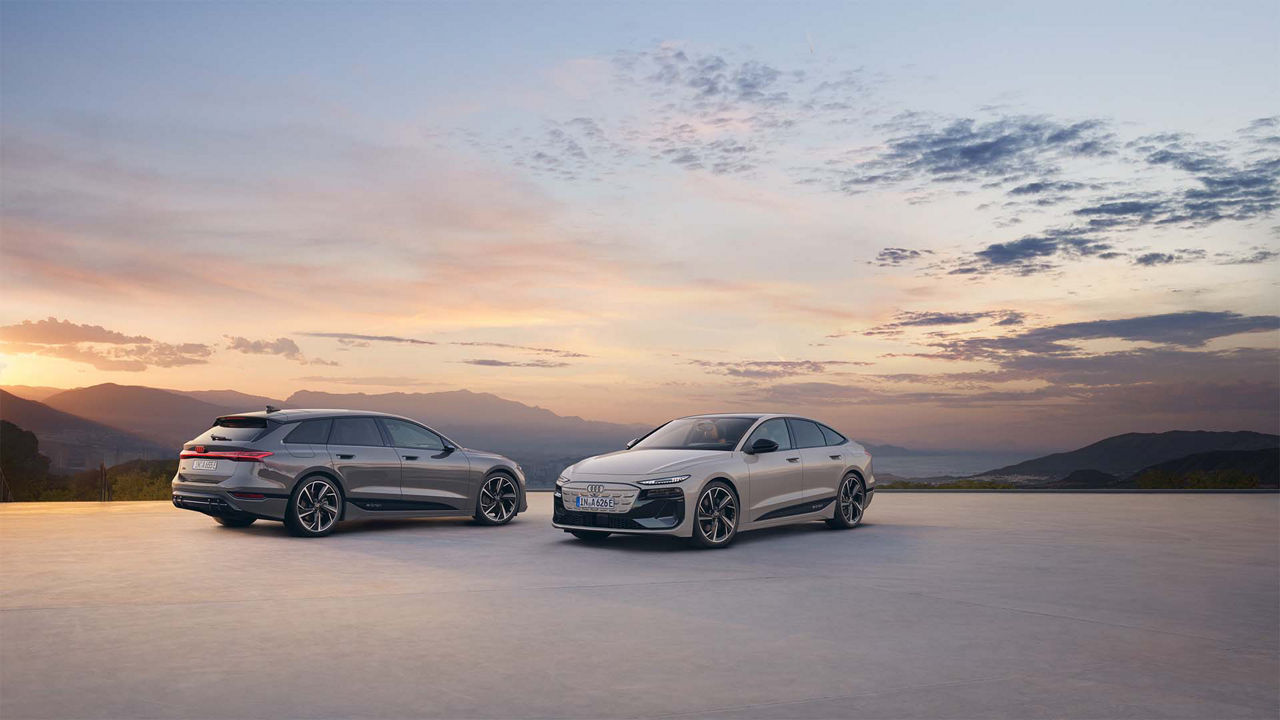 Audi A6 e-tron.