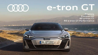 Prisliste Audi e-tron GT