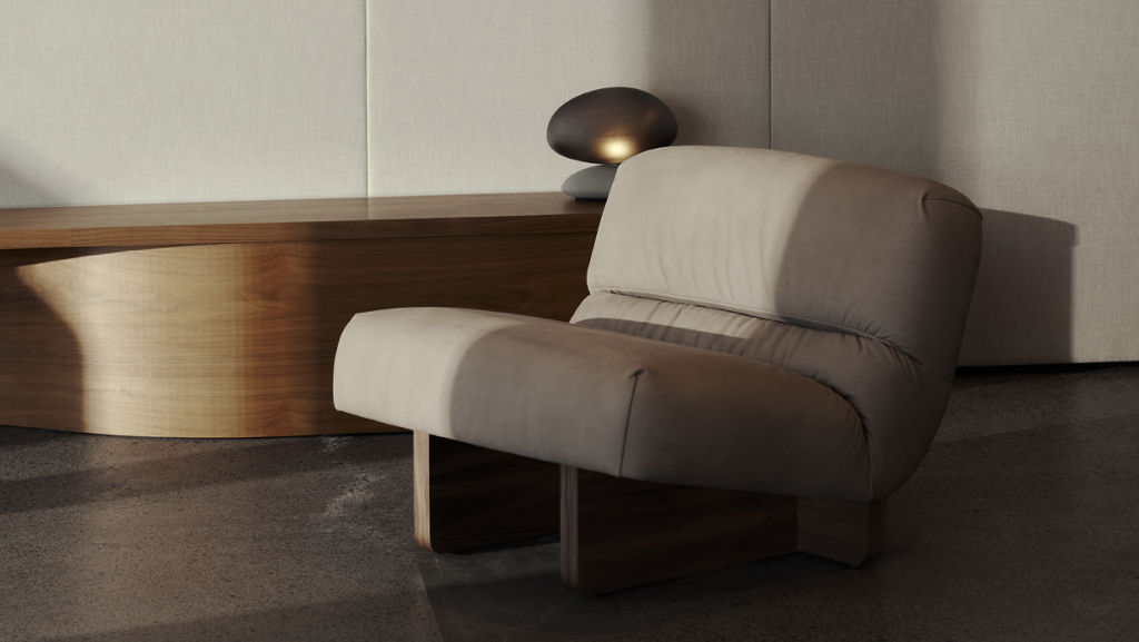 The Rehn Lounge Chair by Tim Webber.