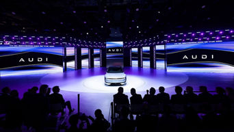 Audi en 2025 Auto Shanghai cinco debuts suben al escenario