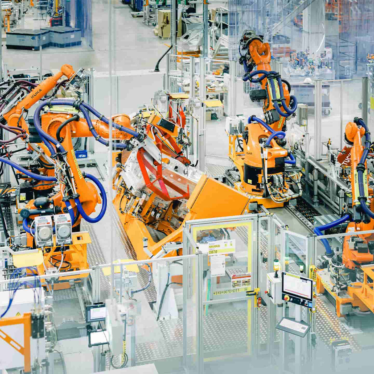 Virtually controlled production a first in Audi body shop