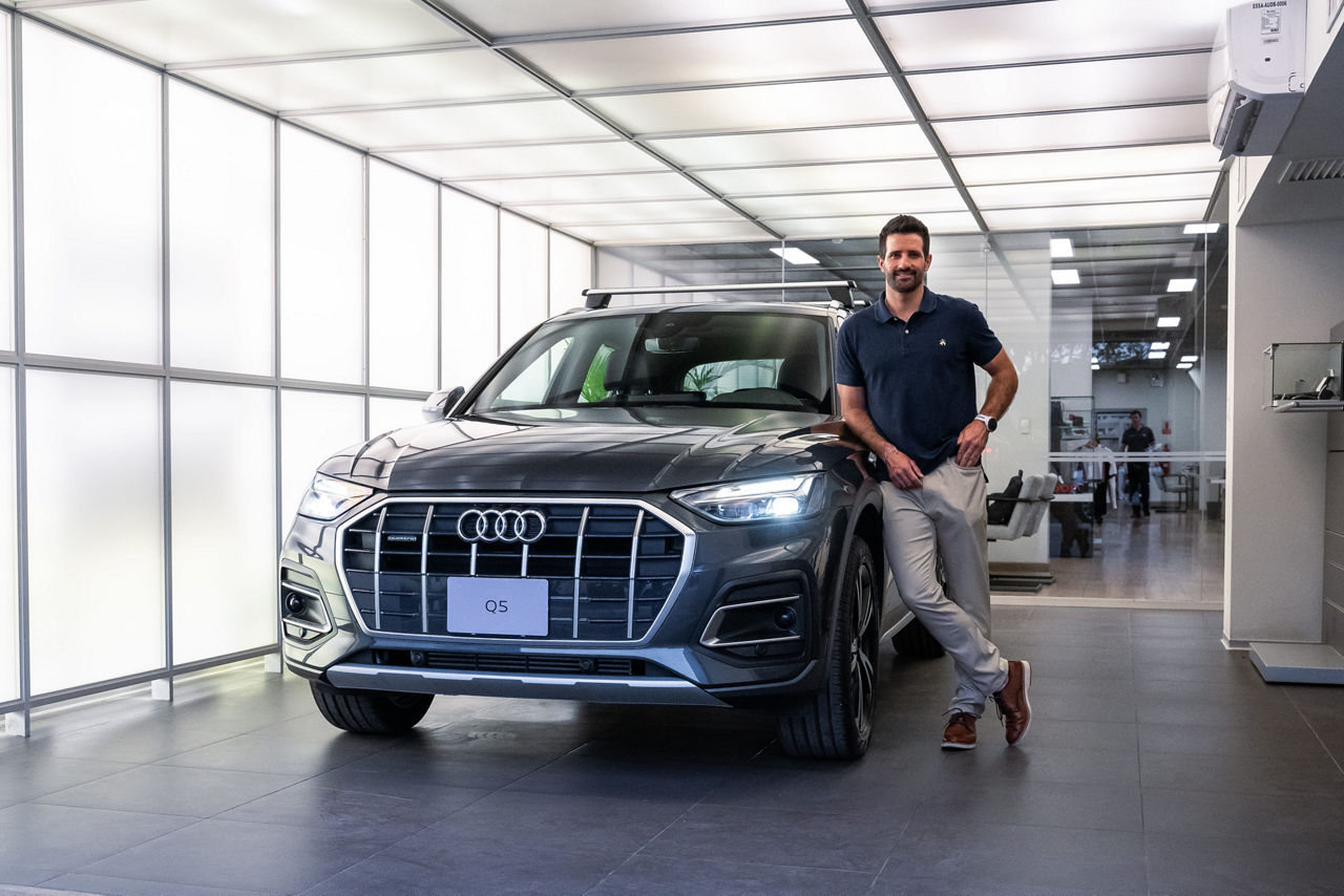 Audi presenta a Stefano Peschiera como nuevo embajador de la marca