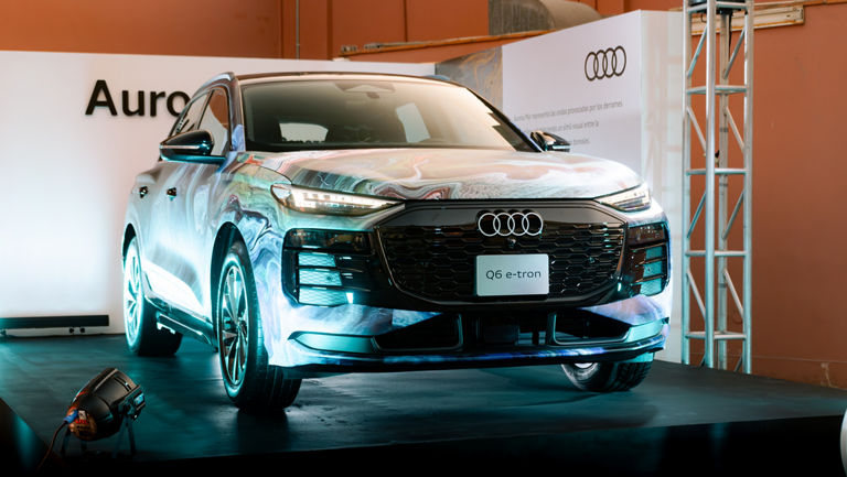 Pinta Lima 2025: Audi impulsa el arte y la sostenibilidad con una intervención artística de la nueva Q6 e-tron 