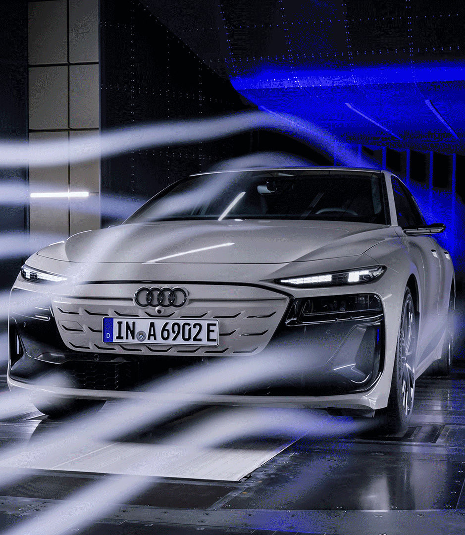 Moderna tekniken och strömlinjeformningen i Audi kom från NSU (Audi A6 Sportback)