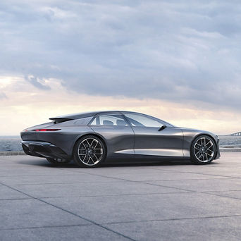  Audi grandsphere concept sedd från sidan