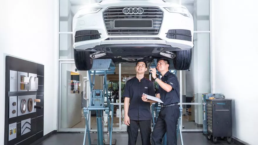 maintaining your Audi with care