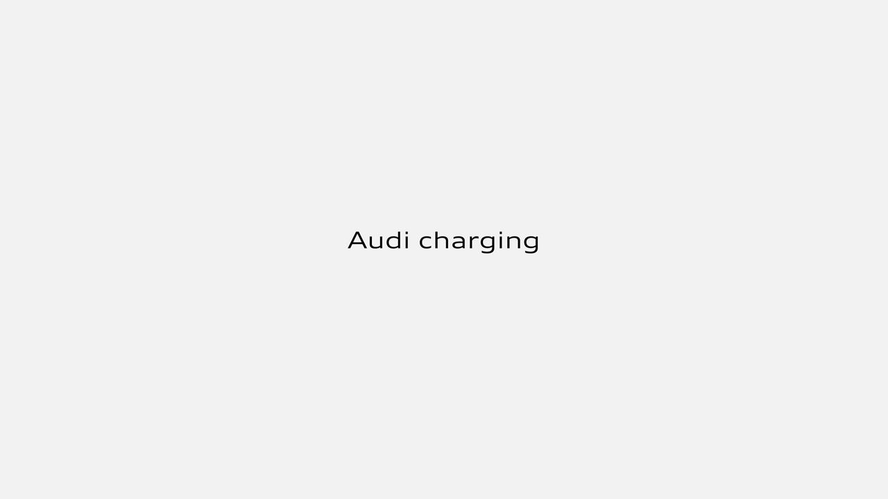 Video that provides information on Audi charging