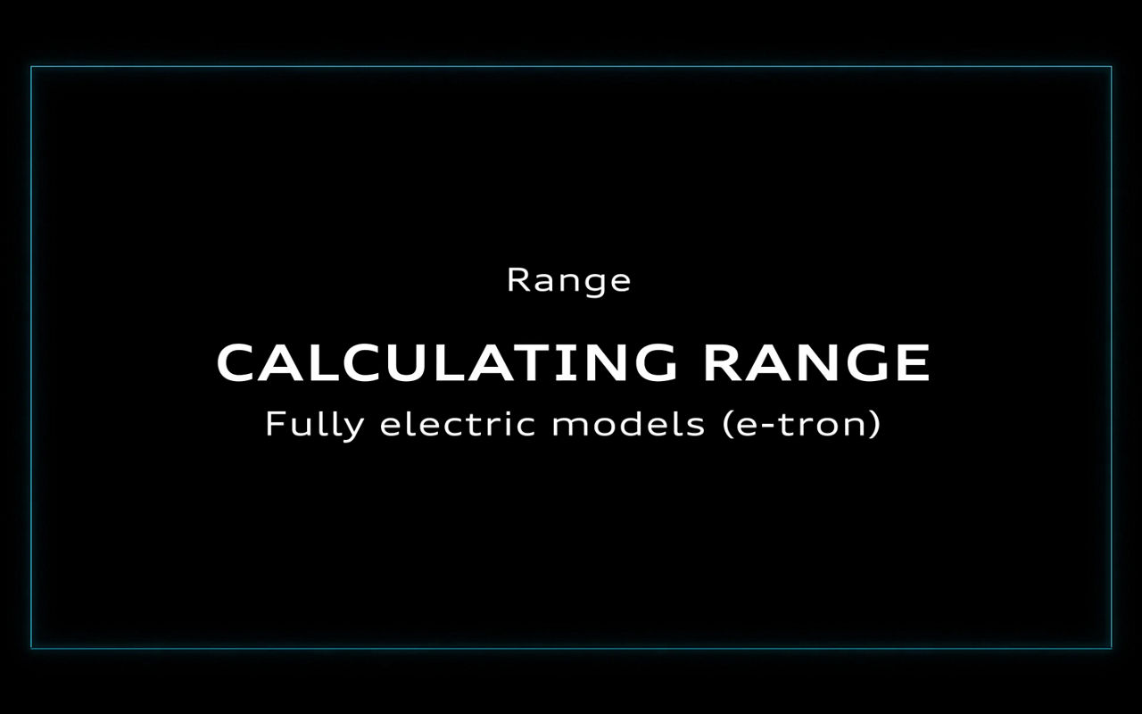 Video that provides information on calculating range