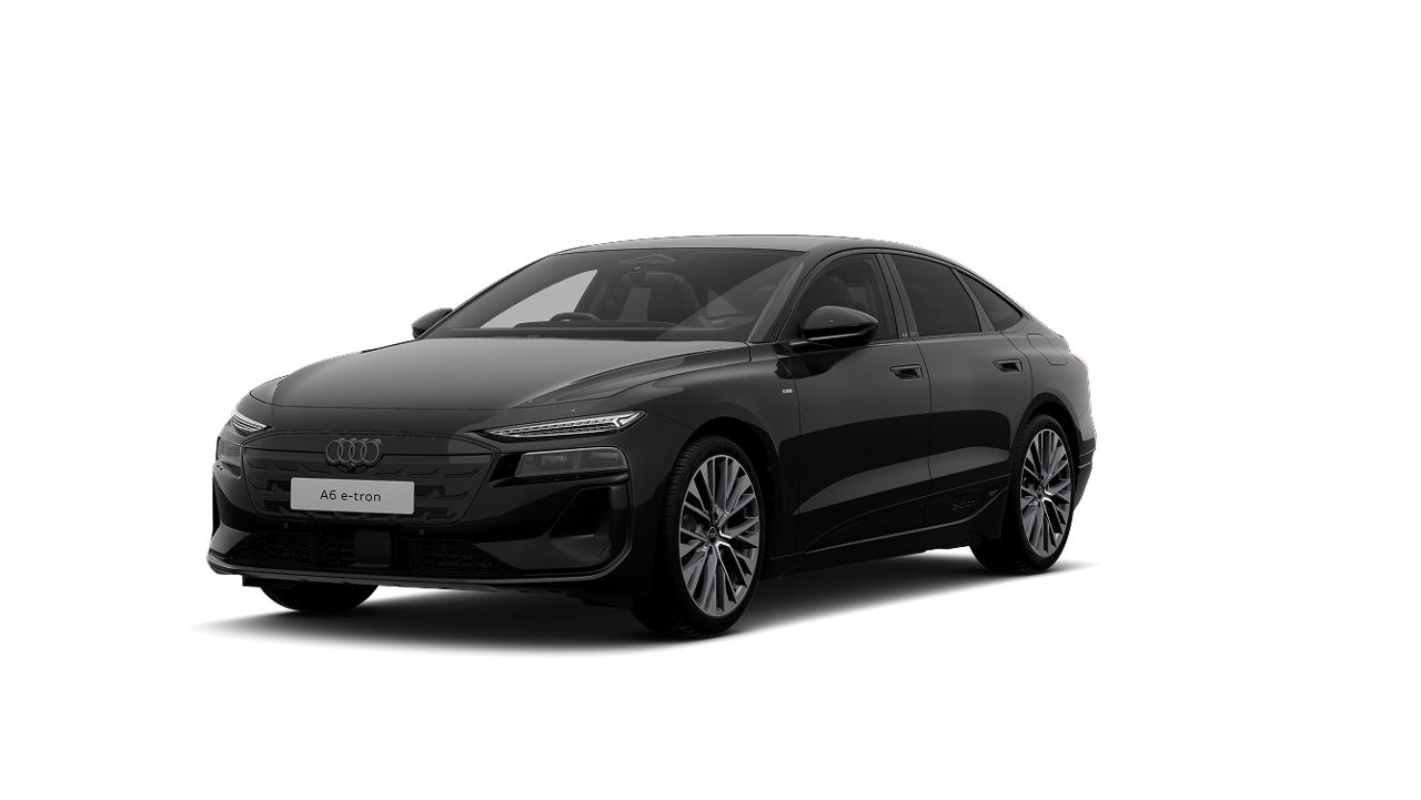 Blue A6 Sportback e-tron render
