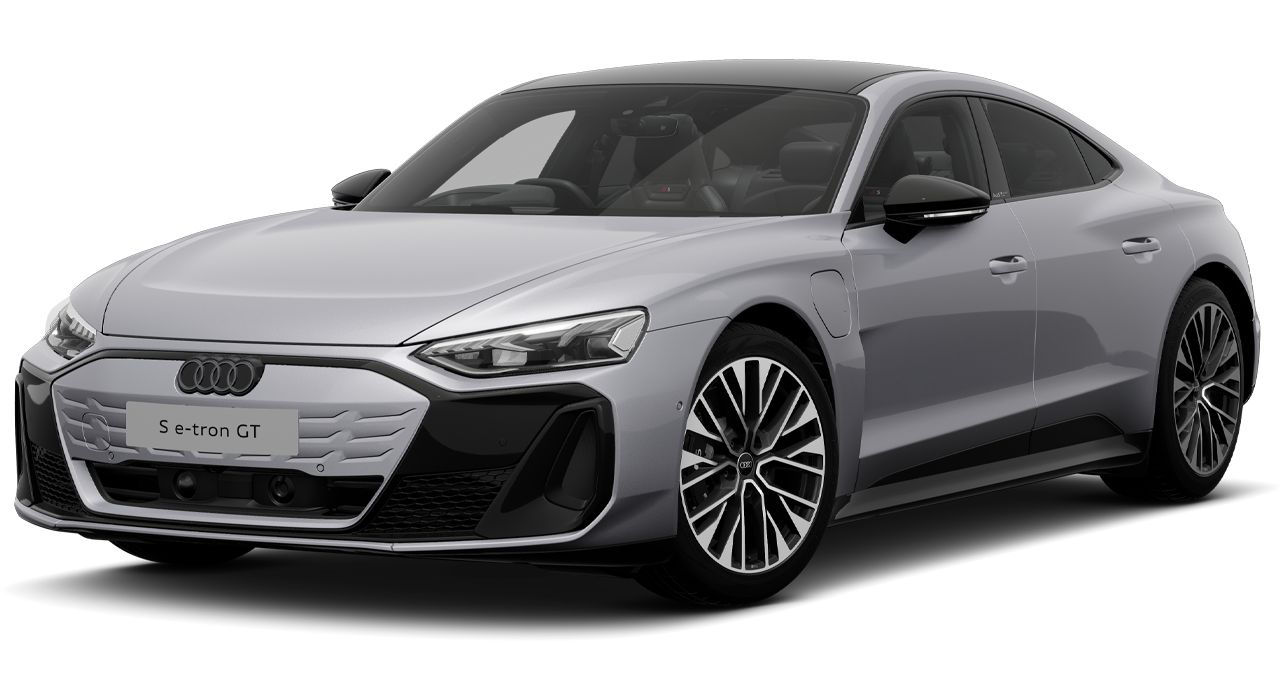 Light grey S e-tron GT quattro render