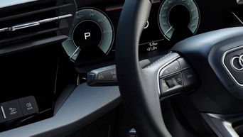 Close up of interior dashboard.