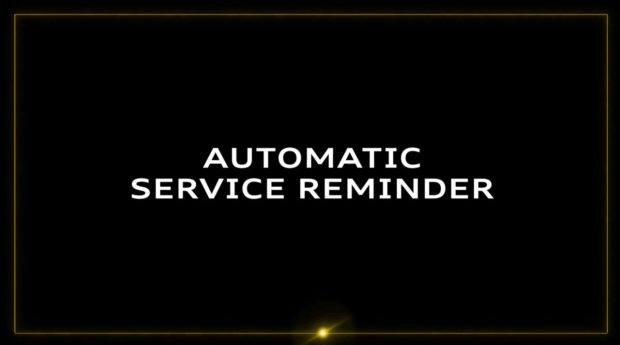 A video that provides an overview of the myAudi app Automatic Service Reminders