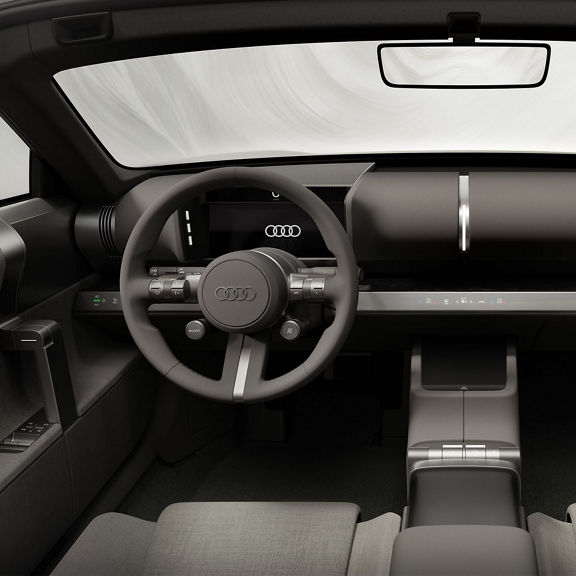 Interior of the new Audi Concept C.