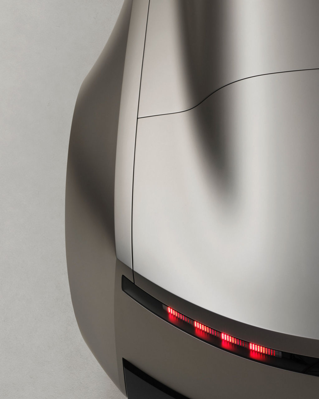 Rear view of the Audi Concept C.