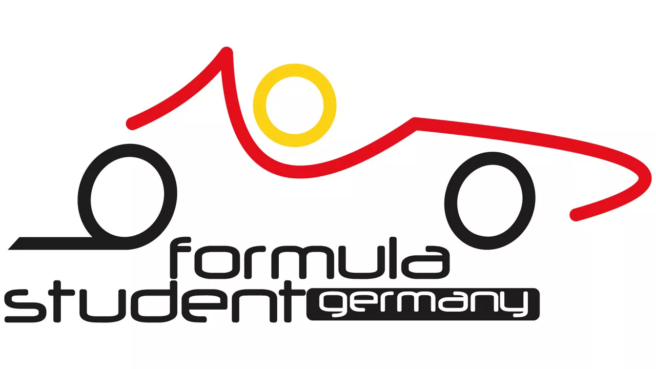 Formula Student Germany Logo in schwarz, rot und gelb